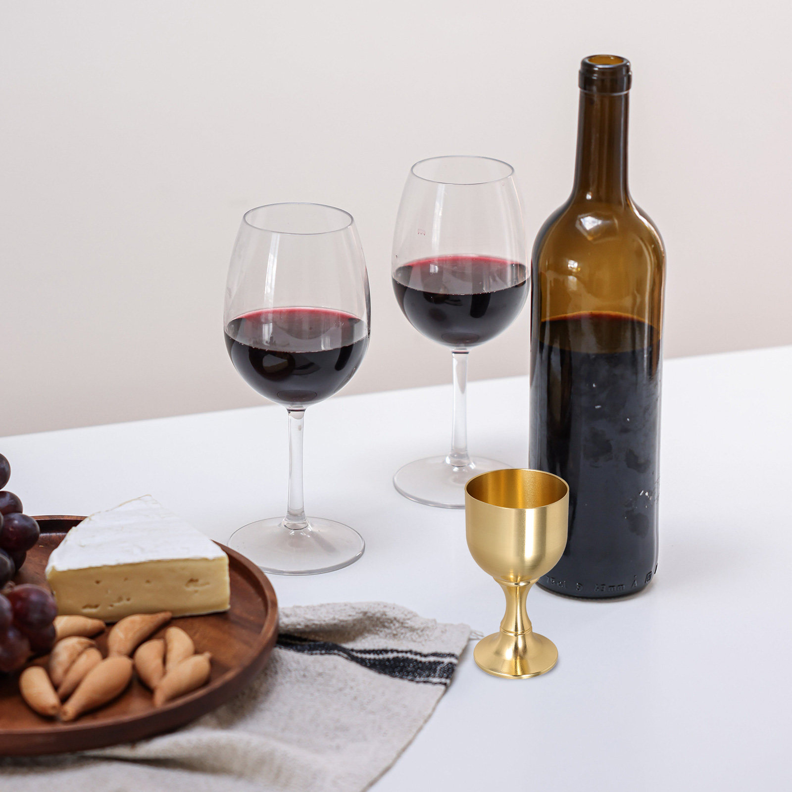 구리 고블릿 빈티지 스타일 섬세한 레트로 주류 컵 다용 - Wine Whiskey Beer 리뷰 및 가격