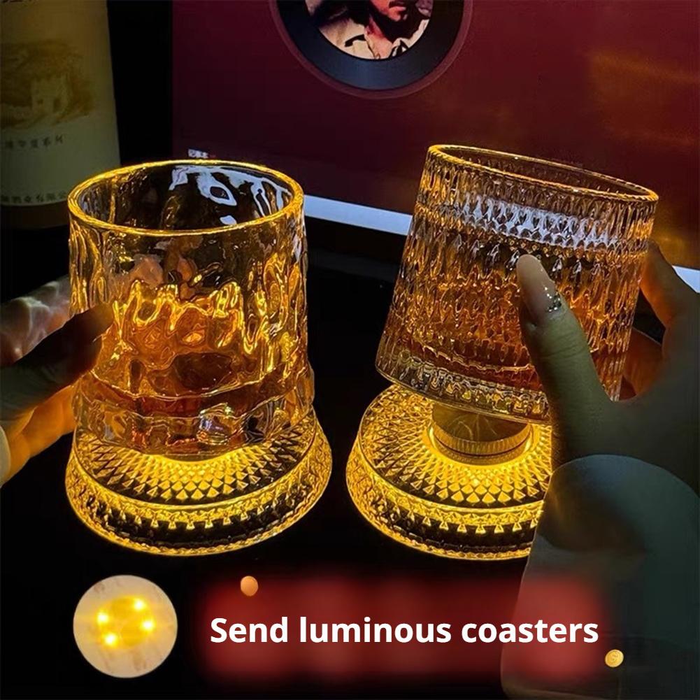 회전하는 위스키 잔, 독창적인 크리스탈 맥주잔, 스트레 - Wine Whiskey Beer 리뷰 및 가격