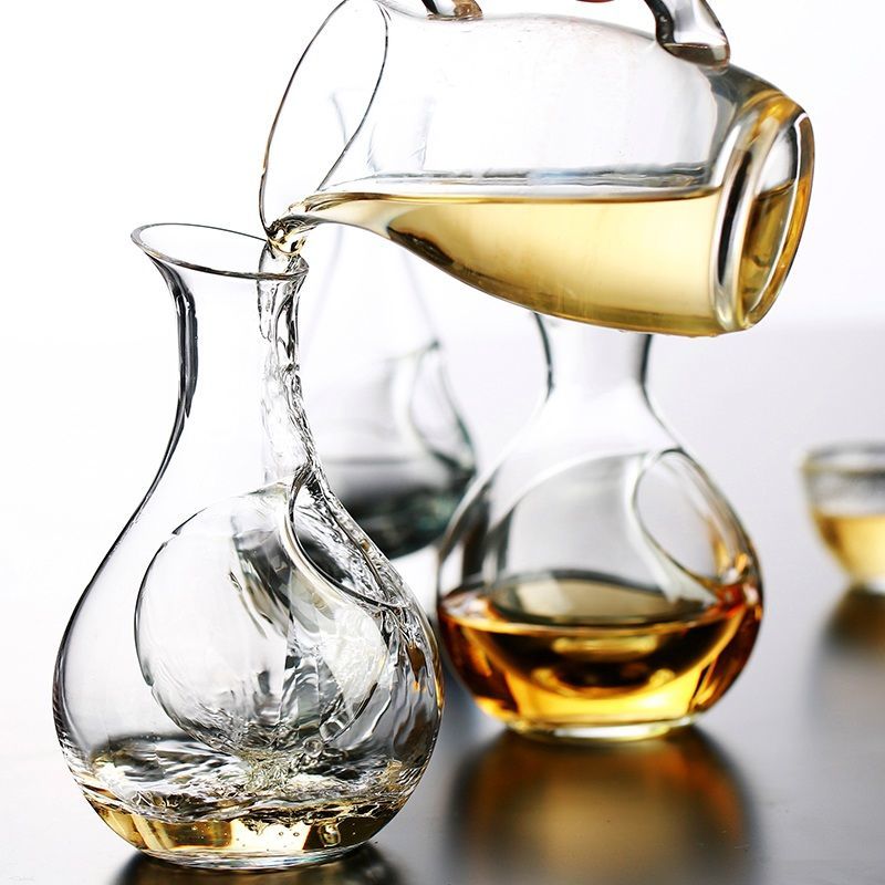 무연 투명 크리스탈 유리 카라페 모던 아이스 주전자 위 - Wine Whiskey Beer 리뷰 및 가격
